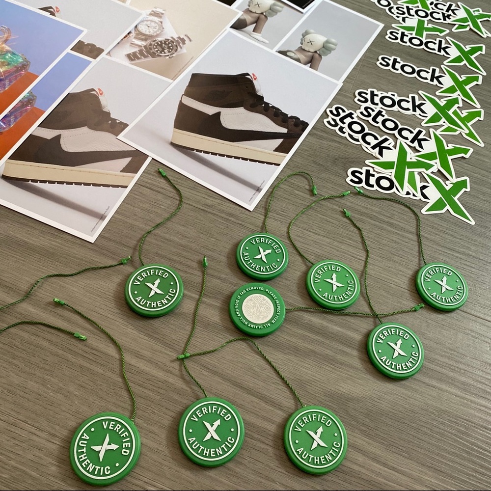 3-pack Authentic Uncut StockX Tag, Sticker, Card - Picture 2 of 11